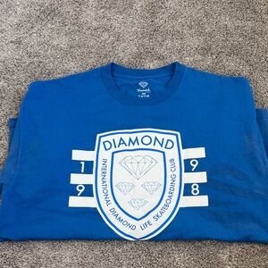 Diamond Supply Co. Blue Skateboarding Club Tee